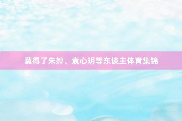 莫得了朱婷、袁心玥等东谈主体育集锦