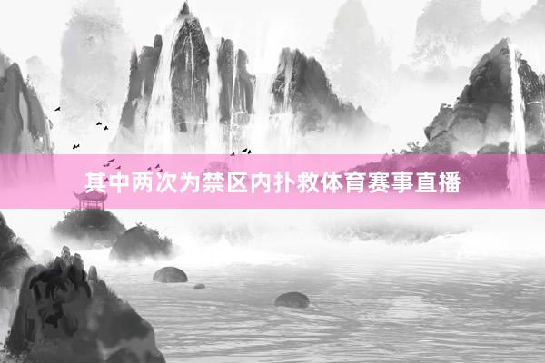 其中两次为禁区内扑救体育赛事直播