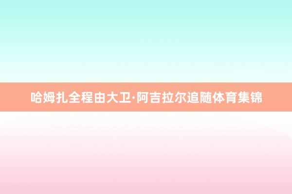 哈姆扎全程由大卫·阿吉拉尔追随体育集锦