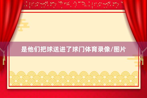 是他们把球送进了球门体育录像/图片